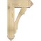 Ekena Millwork Olympic Arts and Crafts Rough Sawn Bracket w/ Offset Brace, Douglas Fir, 8"W x 22"D x 34"H BKT0806X22X34OLY03RDF - alternate 2